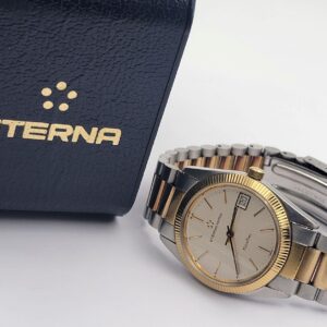 Vintage ETERNA-MATIC KonTiki 633.1519.41 Two Tone Automatic Cal 2824 - 35 mm