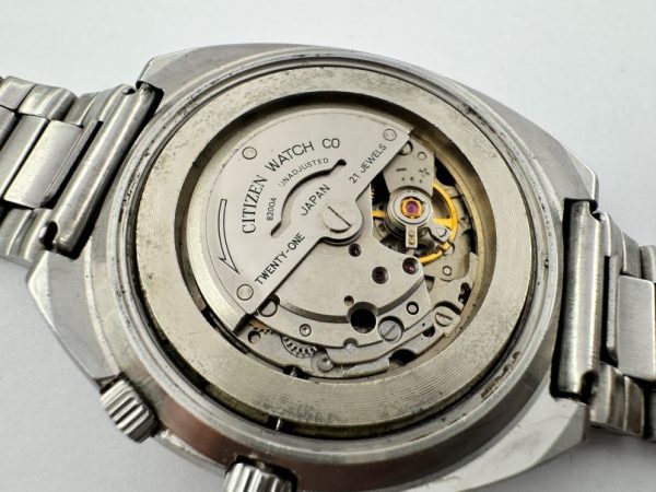 Vintage CITIZEN 51-1811 Aviator Military Day/Date Automatic Cal
