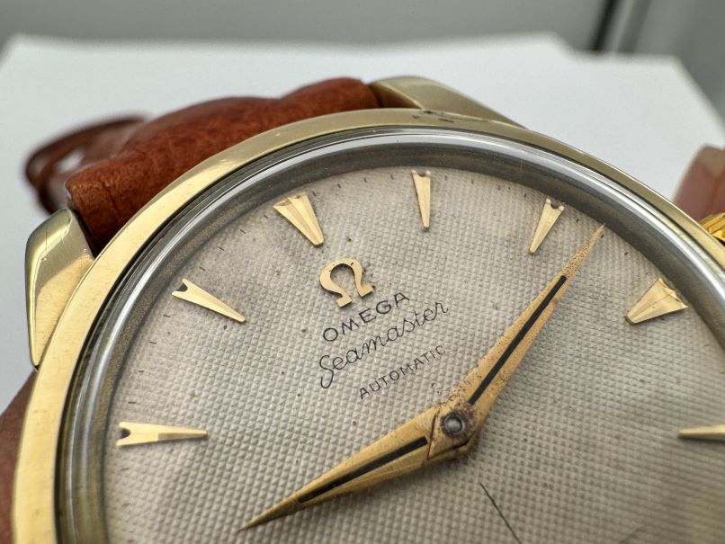 OMEGA 2846-2848 2 SC Seamaster Honeycomb Dial Small Seconds Cal Ω 491 - 34 mm - Image 5