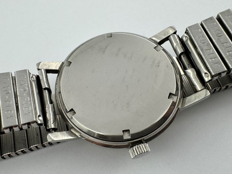Vintage ZENITH Arabic Dial Manual Winding Cal 2532 All Stainless Steel - 34 mm - Image 7