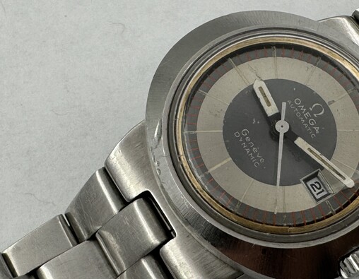 Ladies OMEGA Genève Dynamic 566.038 Gray Dial Vintage Automatic Cal Ω 684 - 30 mm - Image 7