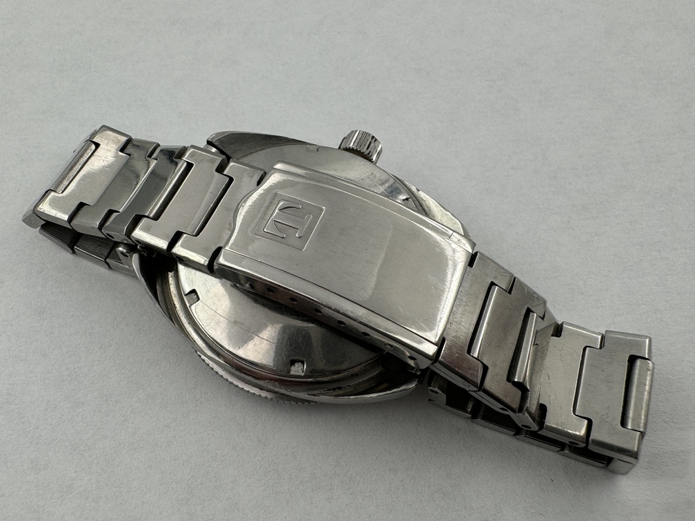 Vintage TISSOT 44940 Navigator Diver Bakelite Coke Bezel Cal 2481 Automatic 37mm - Image 11