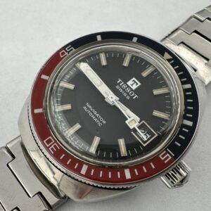 Vintage TISSOT 44940 Navigator Diver Bakelite Coke Bezel Cal 2481 Automatic 37mm