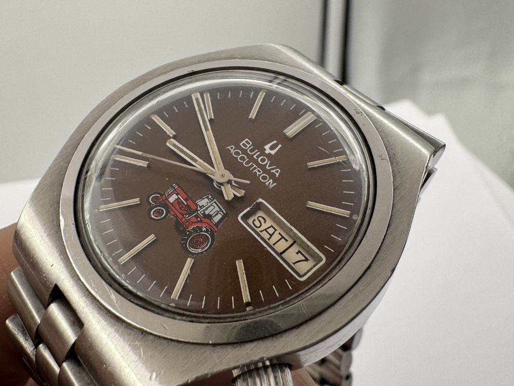 Vintage BULOVA Accutron 7751 International Harvester Pro-Ag Line