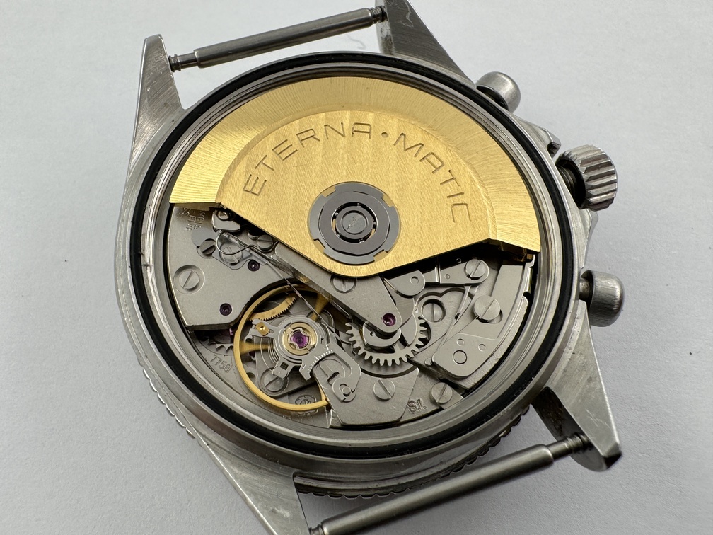 ETERNA-MATIC 8408-41 Chronograph Air Force III Automatic Cal ETA 7750 - SERVICED - Image 12