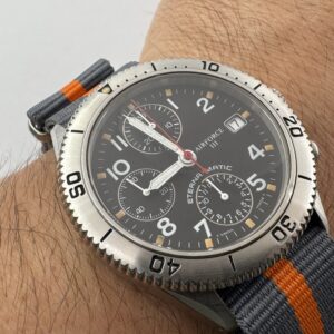 ETERNA-MATIC 8408-41 Chronograph Air Force III Automatic Cal ETA 7750 - SERVICED