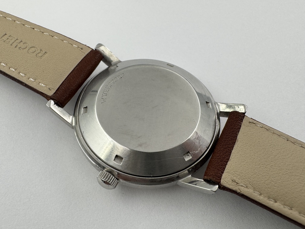 Vintage ZENITH Stellina Date Crosshair Pie Pan Dial Automatic Cal 2542PC - 34 mm - Image 9