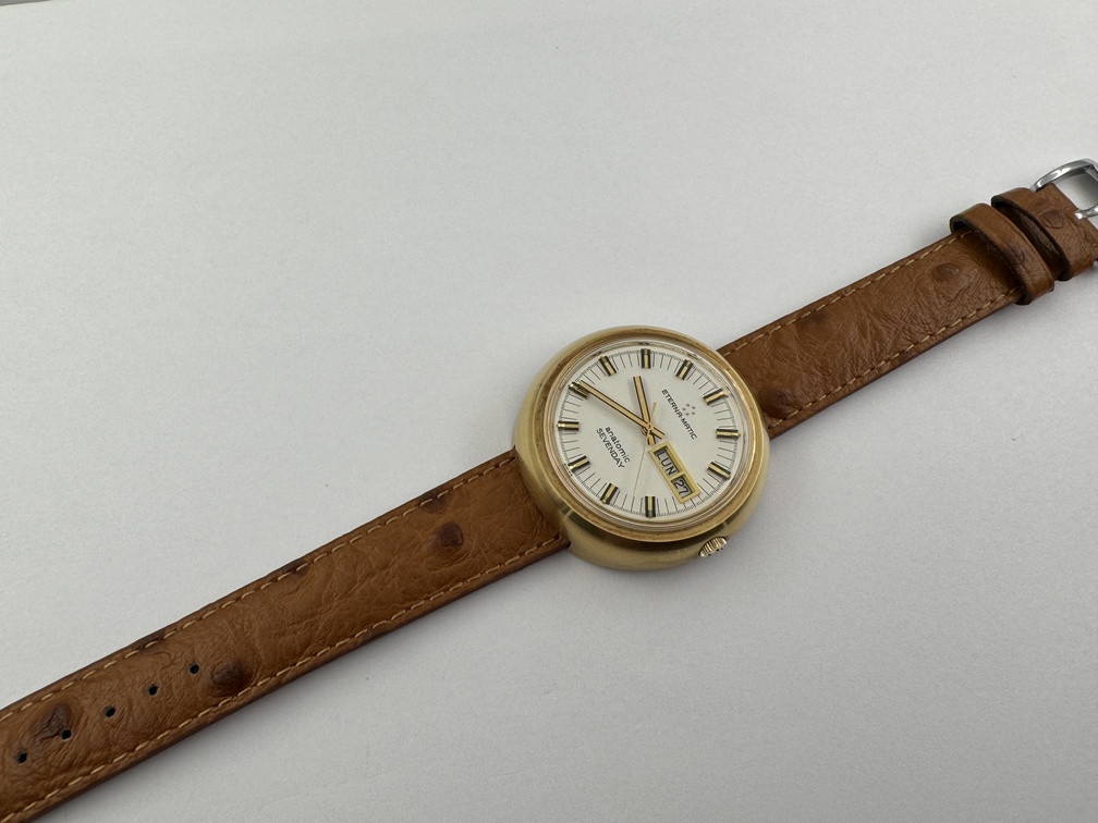 Vintage NOS ETERNA-MATIC 453T Anatomic Sevenday Automatic Cal 1543 - 41 mm - Image 12
