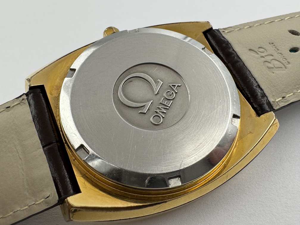 Vintage OMEGA 196.0030 Genève Megaquartz 32 KHz Brown Dial Cal Ω 1310 - 39 mm - Image 8