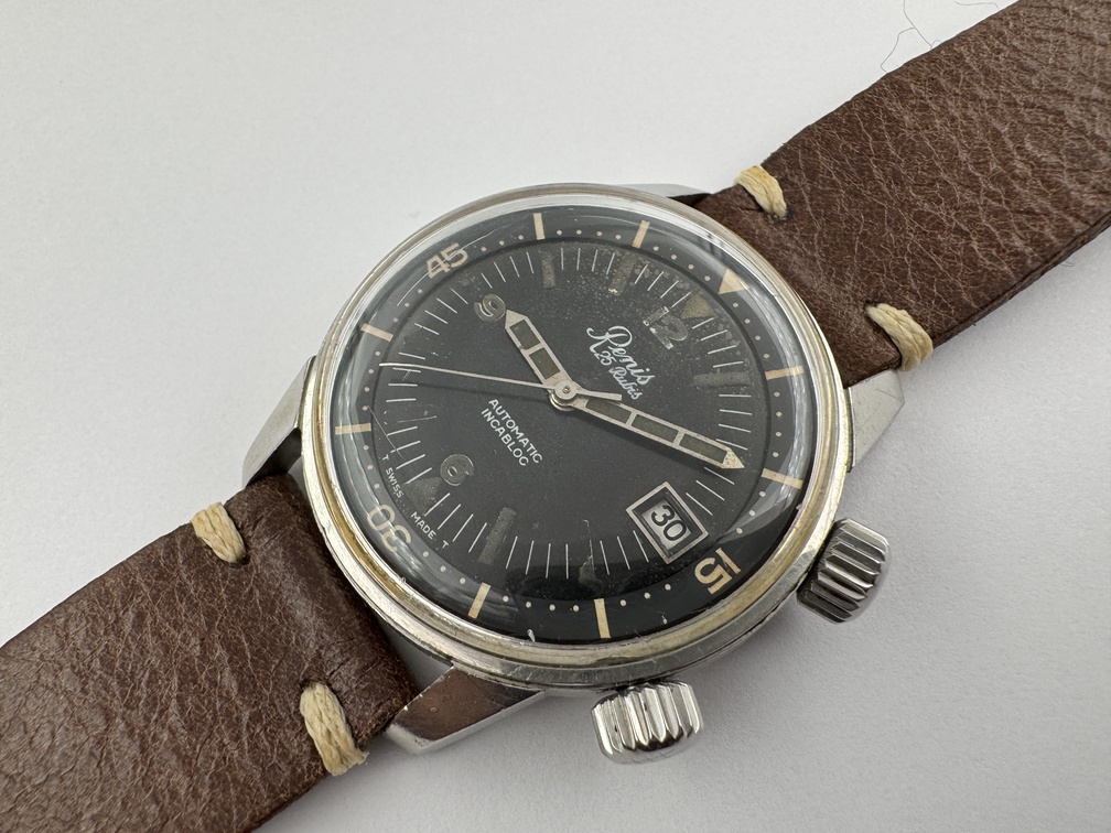 VTG 1967 RENIS Diver Super Compressor Automatic Cal AS 1902 /03 SERVICED - 36 mm