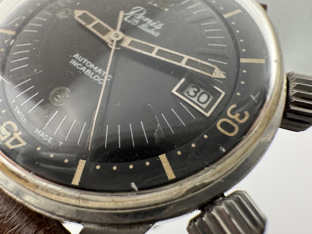 VTG 1967 RENIS Diver Super Compressor Automatic Cal AS 1902 /03 SERVICED - 36 mm - Image 6