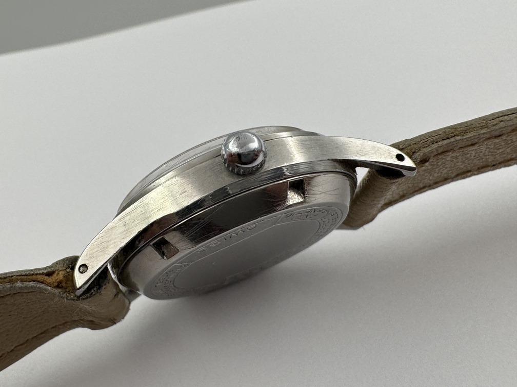 Vintage ETERNA Automatic Bumper Military Roman Dial Cal 835H - 32 mm - Image 4