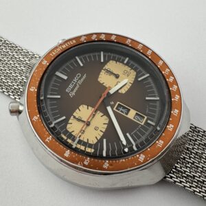 SEIKO 6138-0040 Bullhead Speed-Timer JDM Chronograph Automatic Cal 6138B - 44 mm