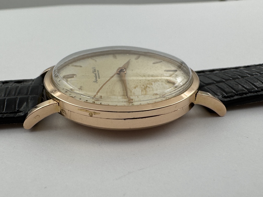 Vintage IWC Manual Winding 18K Rose Gold Patina Cal 89 - SERVICED - 35 mm - Image 4