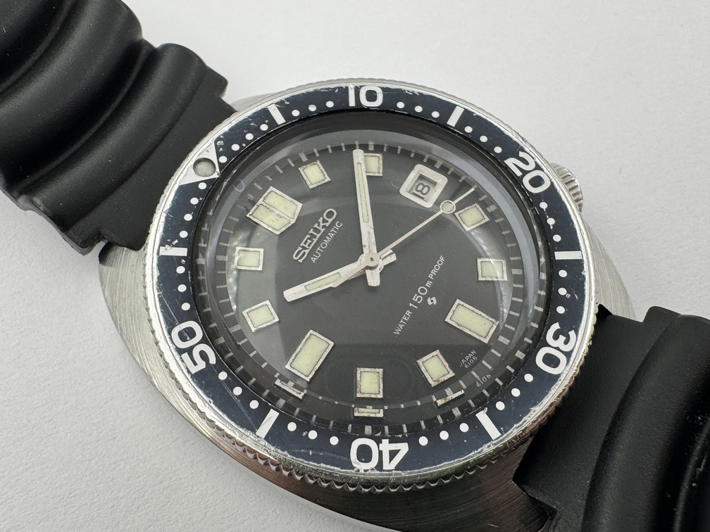 Vintage SEIKO 6105-8000 (Slim Willard) Diver“s 150 M Proof Automatic - 41 mm - Image 3