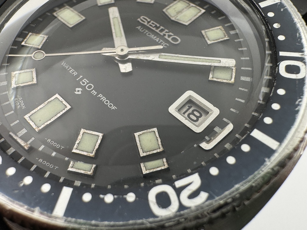 Vintage SEIKO 6105-8000 (Slim Willard) Diver“s 150 M Proof Automatic - 41 mm - Image 8