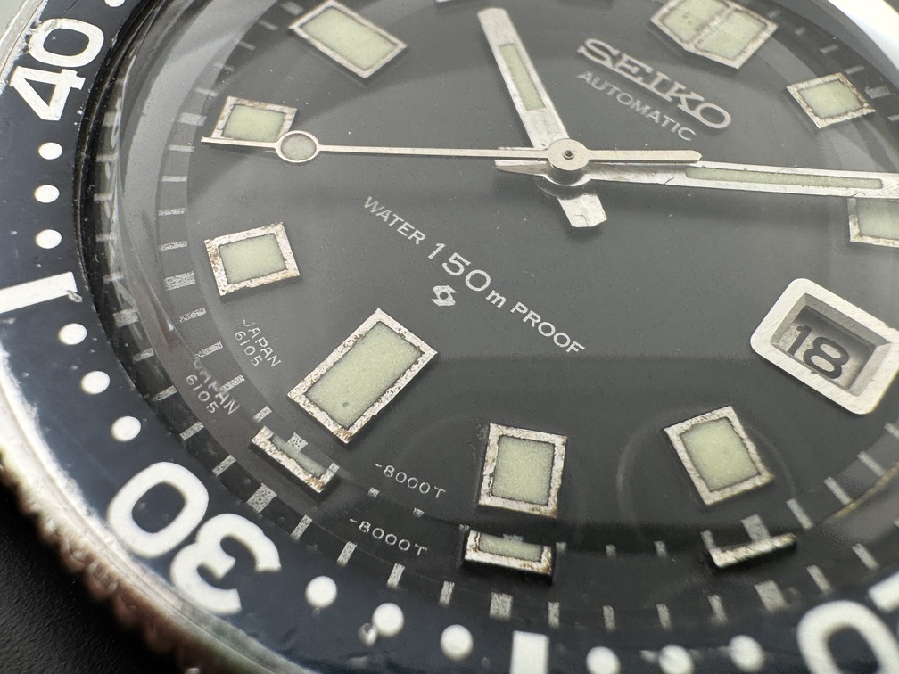 Vintage SEIKO 6105-8000 (Slim Willard) Diver“s 150 M Proof Automatic - 41 mm - Image 10
