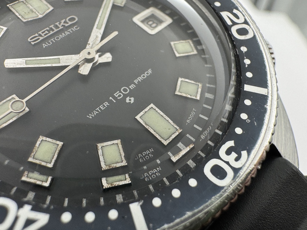 Vintage SEIKO 6105-8000 (Slim Willard) Diver“s 150 M Proof Automatic - 41 mm - Image 9