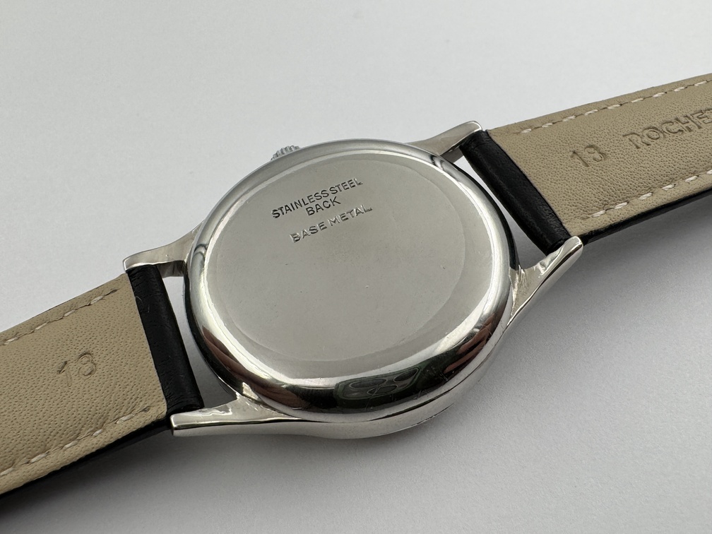 Vintage LEONIDAS Manual Wind Chronograph Cal Landeron 48 Chrome Plated - 35 mm - Image 8