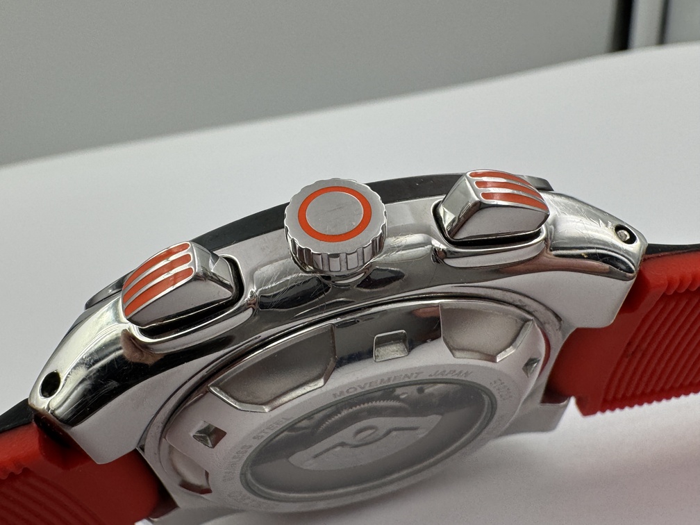 Vintage SEIKO 7L22-0AD0 Sportura Kinetic Chronograph NEW CAPACITOR - 41 mm - Image 4