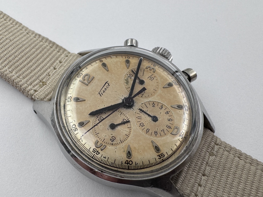 Vintage TISSOT 6216 Manual Winding Chronograph Cal C27.41H - 35 mm - PLEASE READ - Image 9