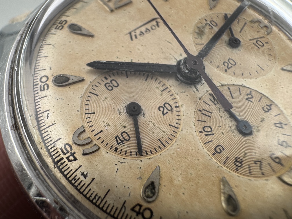 Vintage TISSOT 6216 Manual Winding Chronograph Cal C27.41H - 35 mm - PLEASE READ - Image 10