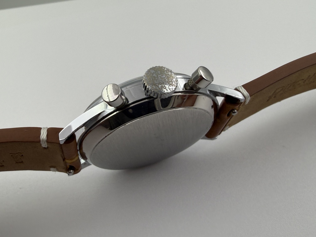 Vintage GUINAND Manual Wind Military Pilot´s Chronograph Cal Valjoux 7730 - 35 mm - Image 3