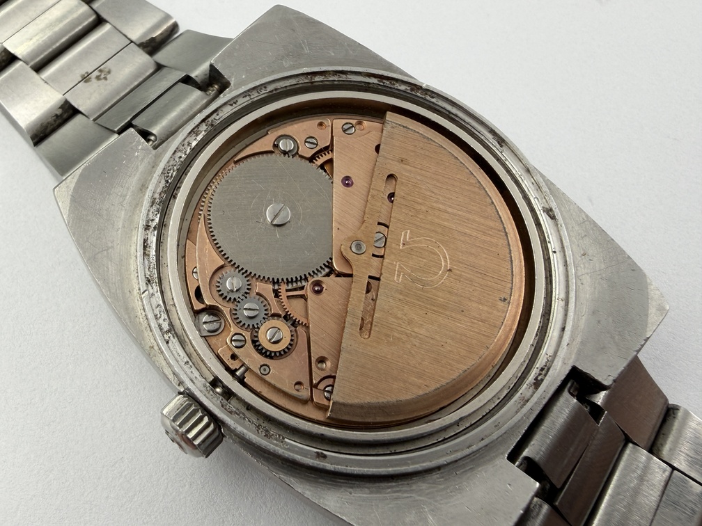 Vintage OMEGA 166.0191 Genève TV Case Green Dial Cal Ω 1012 Automatic - 35 mm - Image 11