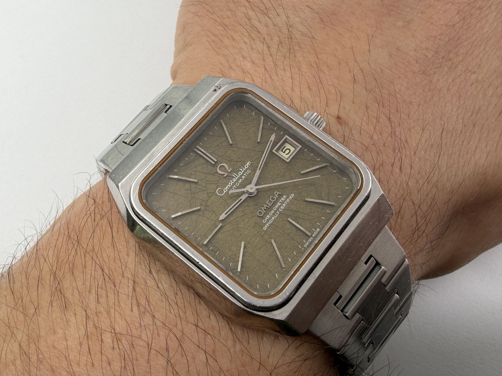 VTG OMEGA 168.0062 Constellation TV Jumbo Spider Dial Cal Ω 1011 Automatic 37 mm