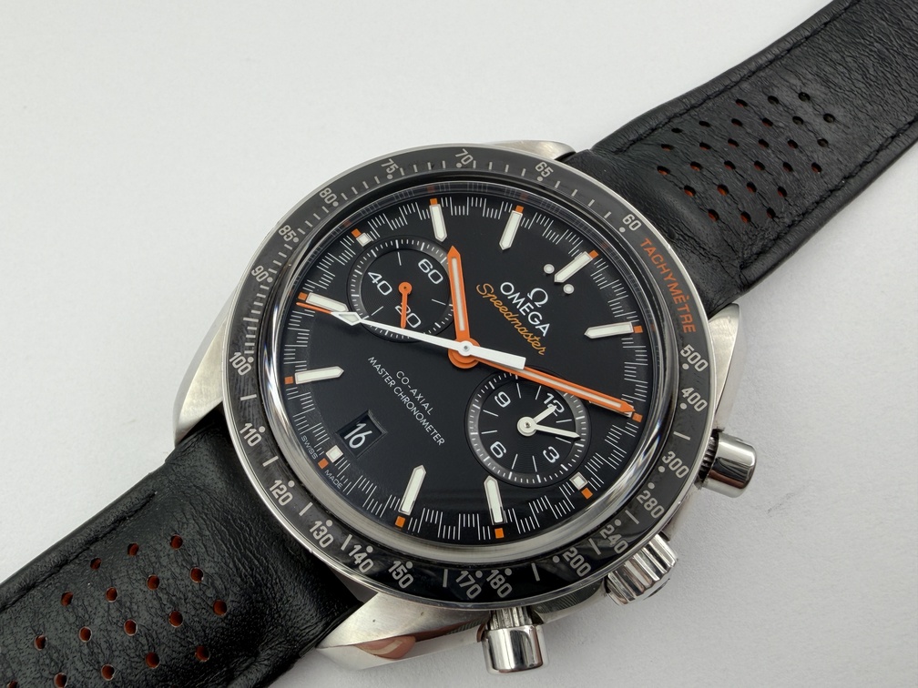 OMEGA Speedmaster Racing Orange Chronograph Cal Ω 9900 Automatic Co-Axial - 44mm - Image 6