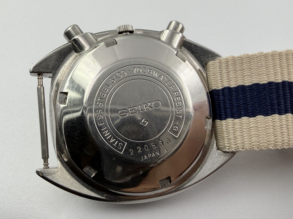 Vintage SEIKO 6139-7039 "Speedy" Chronograph Automatic Cal 6139B SERVICED - 39mm - Image 10