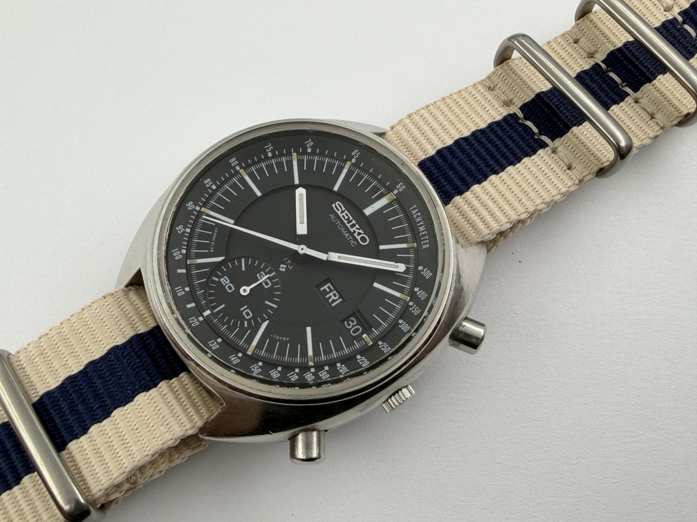 Vintage SEIKO 6139-7039 "Speedy" Chronograph Automatic Cal 6139B SERVICED - 39mm - Image 2