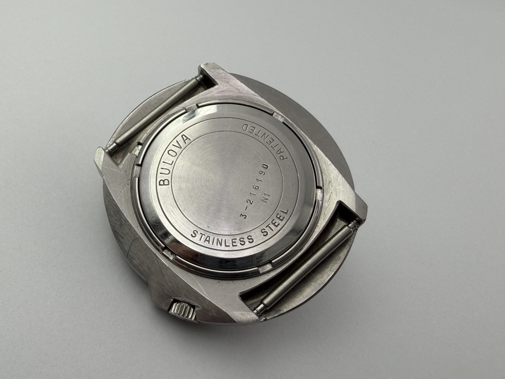 Vintage Bulova Accutron N1 "Sputnik" Safirglas Gray/Red Dial Cal 2181F - 40 mm - Image 8