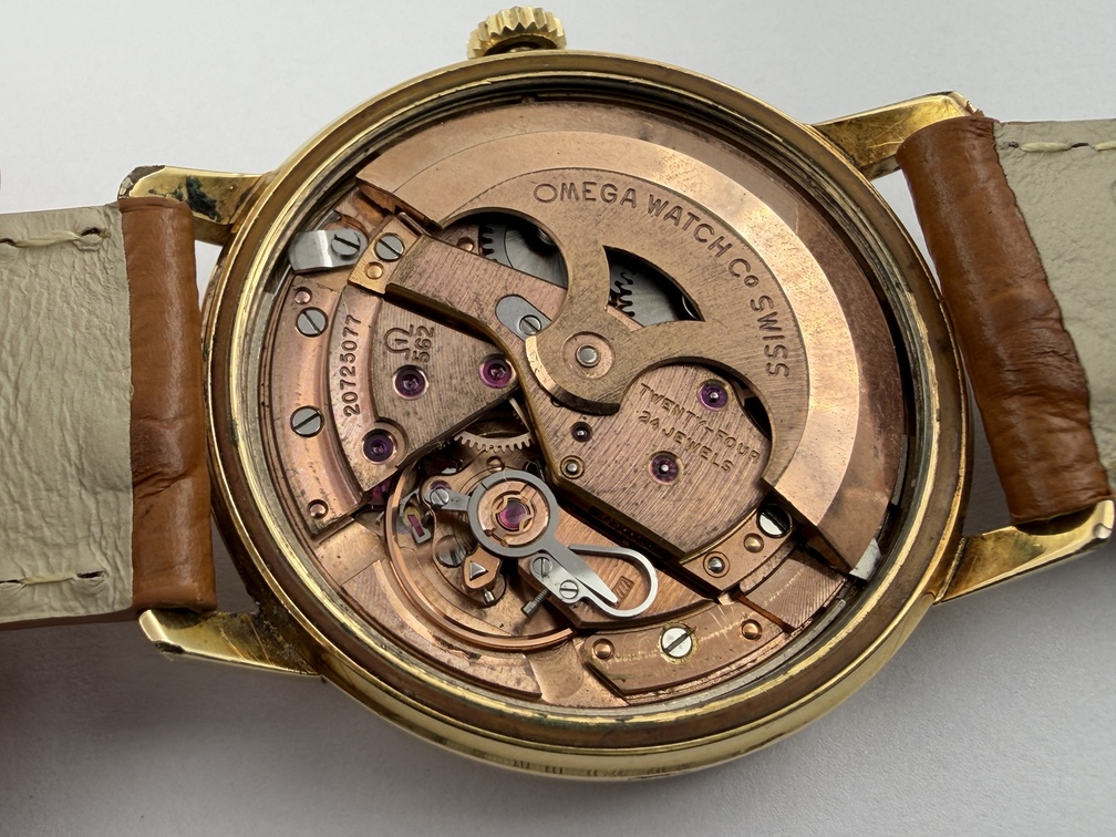 Vintage OMEGA 166.001 Seamaster 40 Mic Gold Plated Cal Ω 562 Automatic - 34 mm - Image 11