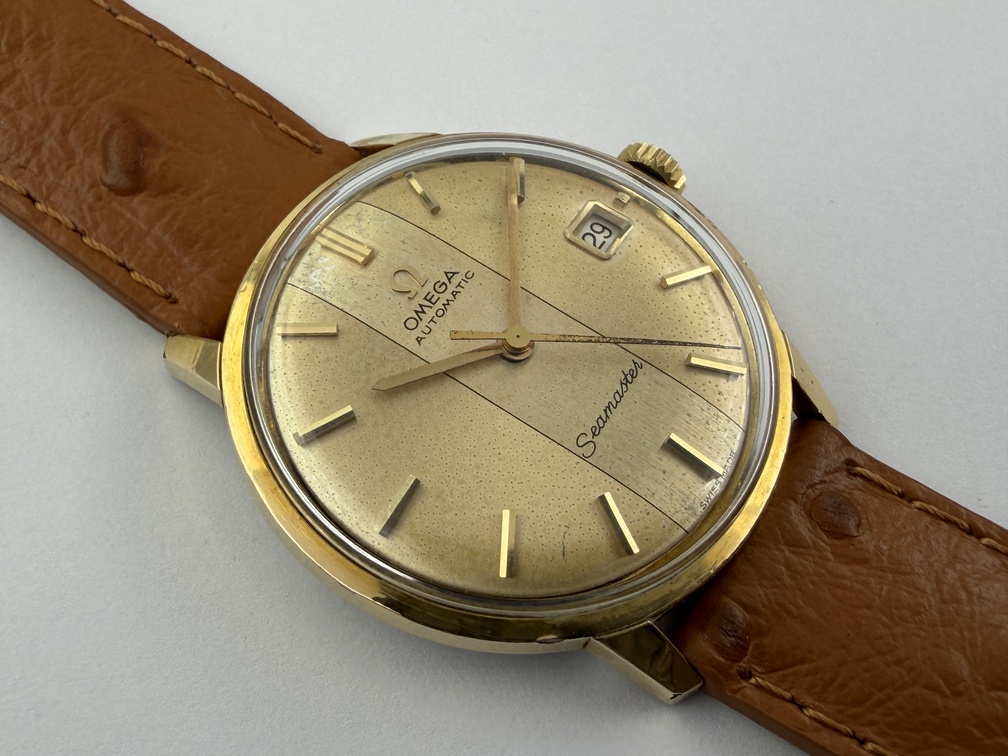 Vintage OMEGA 166.001 Seamaster 40 Mic Gold Plated Cal Ω 562 Automatic - 34 mm - Image 2