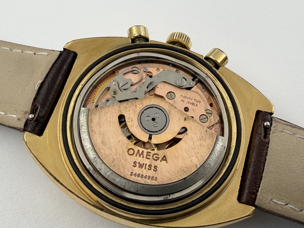 Vintage OMEGA 176.005 Seamaster Chrono Gold Plated Cal Ω 1040 Automatic - 42 mm - Image 12