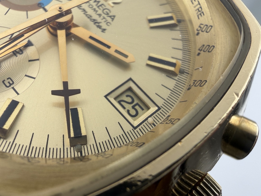 Vintage OMEGA 176.005 Seamaster Chrono Gold Plated Cal Ω 1040 Automatic - 42 mm - Image 7
