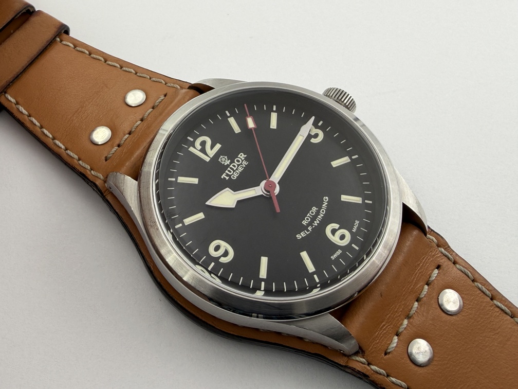 TUDOR 79910 Heritage Ranger Black Arabic Dial Cal ETA 2824-2 Automatic - 41 mm