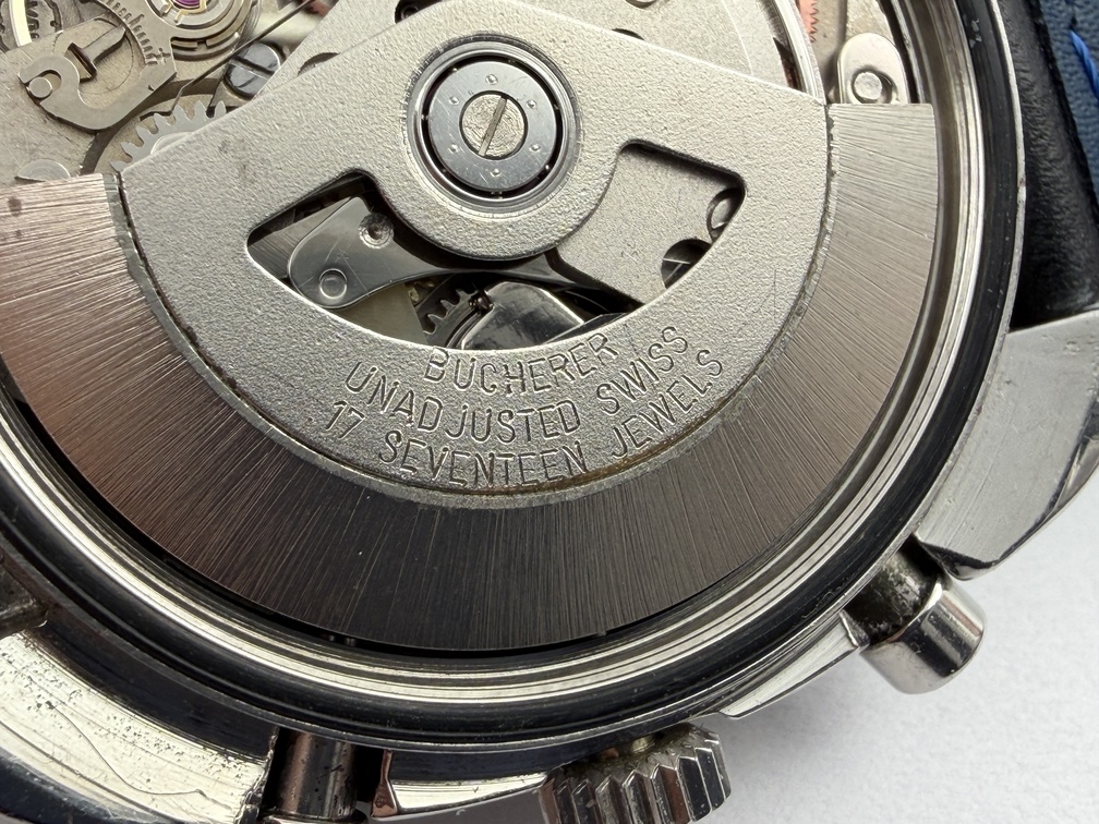Vintage BUCHERER Chronograph Day/Date Cal Valjoux 7750 Automatic SERVICED - 38mm - Image 12