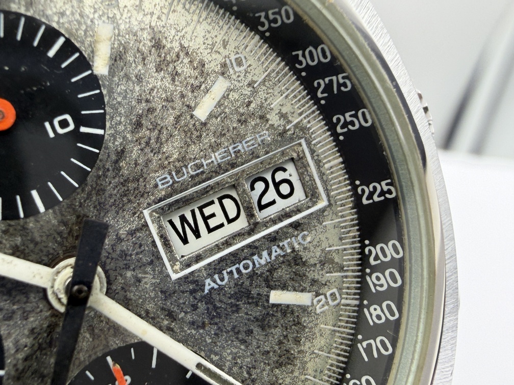 Vintage BUCHERER Chronograph Day/Date Cal Valjoux 7750 Automatic SERVICED - 38mm - Image 6