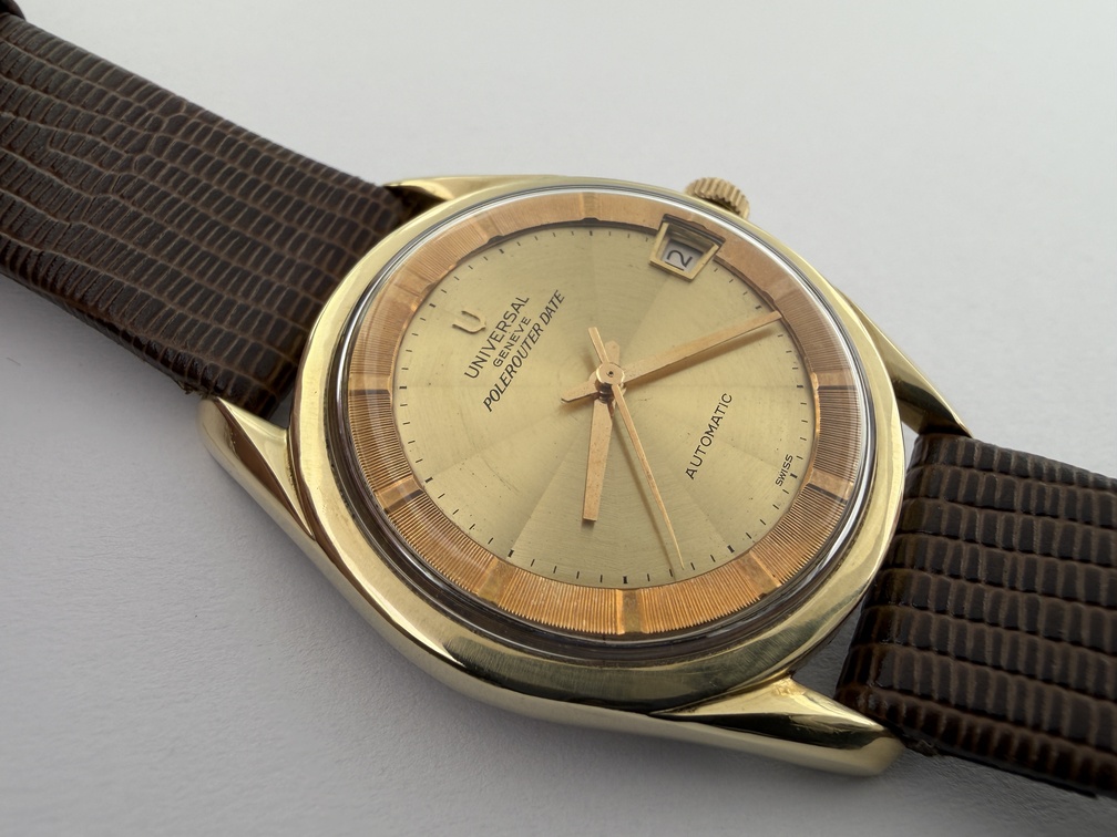 Vintage UNIVERSAL GENEVE Polerouter Date 869102/09 Cal 69 Automatic - 35 mm - Image 2